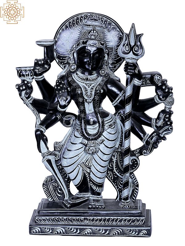 13" Standing Goddess Durga