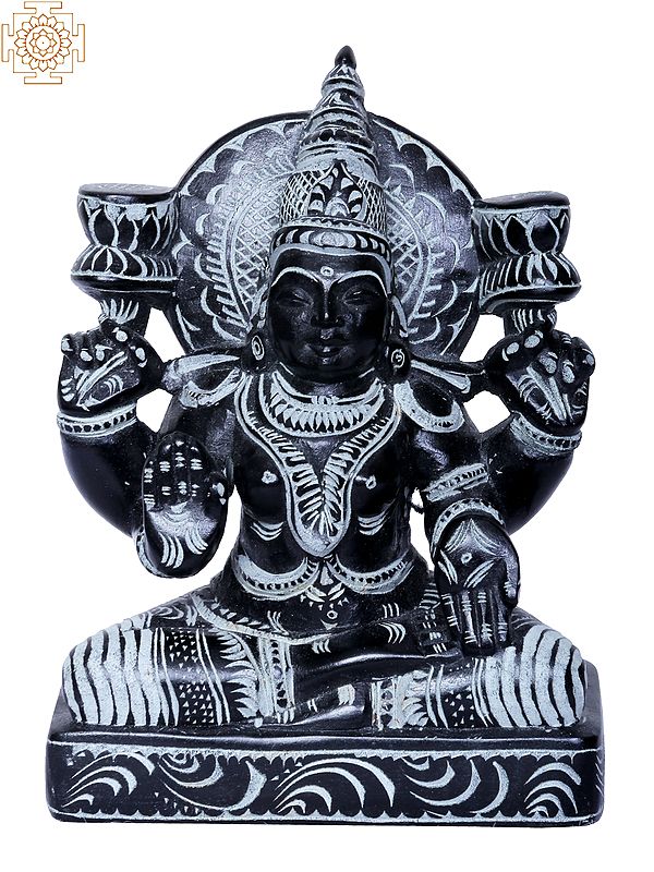 4" Sitting Goddess Lakshmi