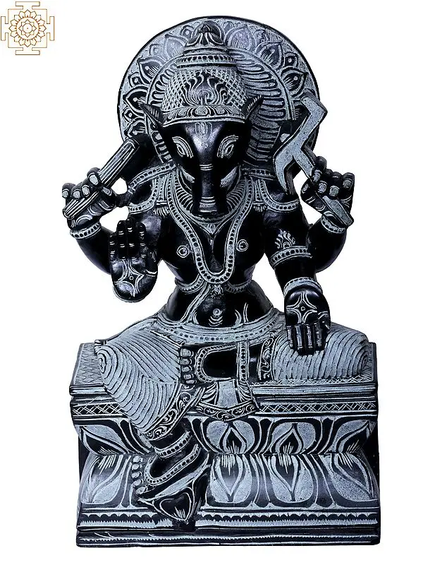 10" Tantric Goddess Varahi Stone Sculpture