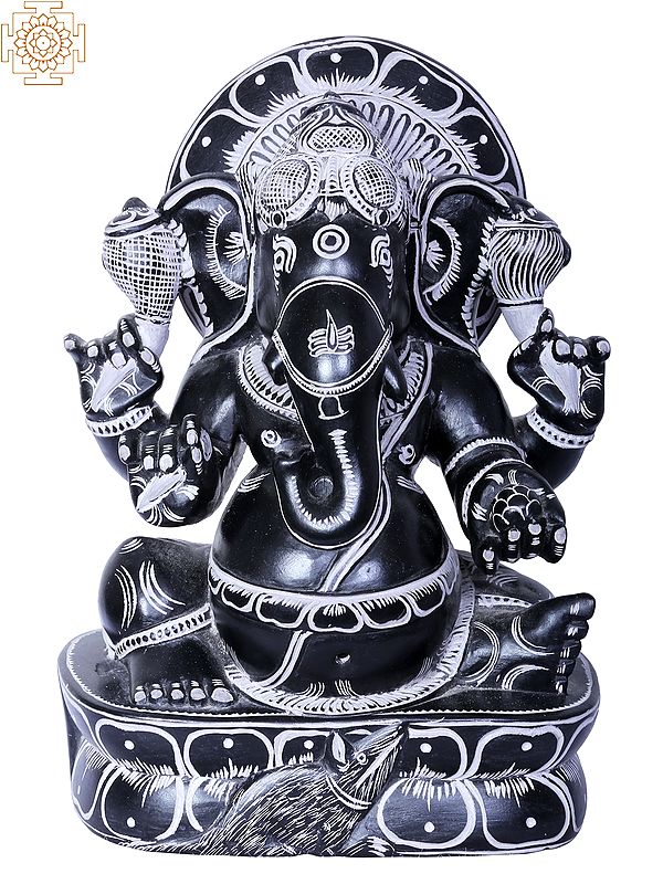 8" Sitting Lord Ganesha