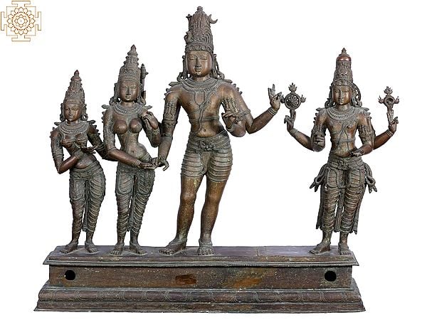 32'' Kalyana Sundaram | Madhuchista Vidhana (Lost-Wax) | Panchaloha Bronze from Swamimalai