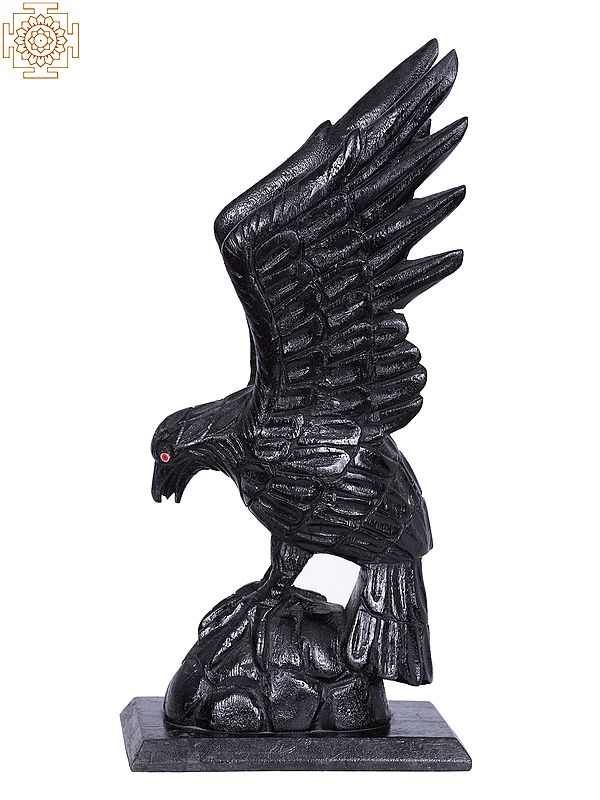 12" Wooden Eagle Showpiece
