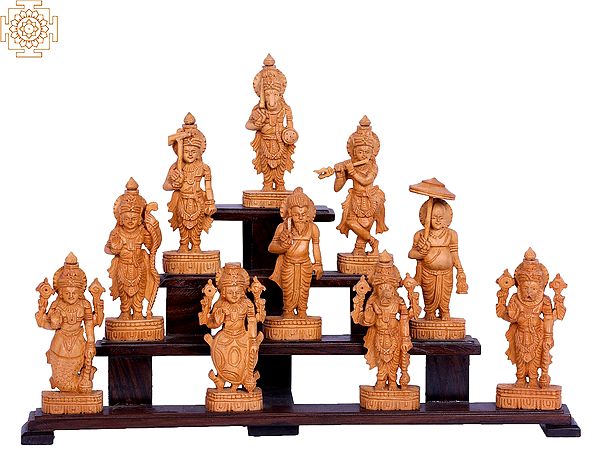 Wooden Dashavatara