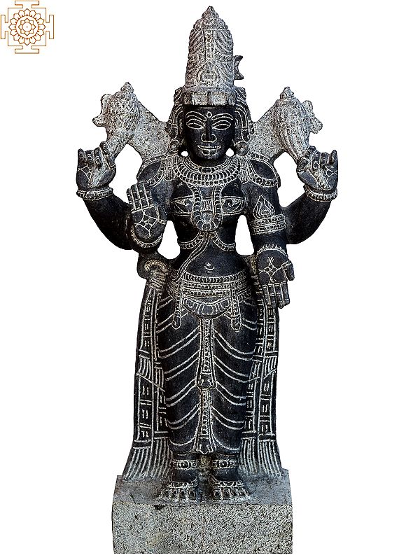 19" Standing Goddess Lakshmi