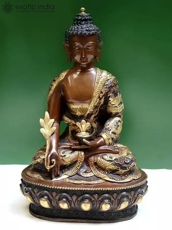 10" Buddha in Bhumisparsha Mudra from Nepal