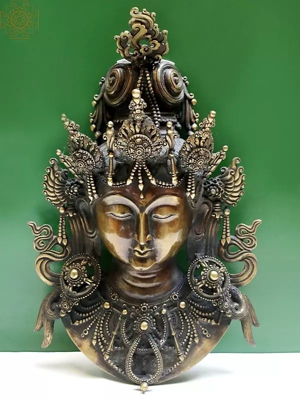 16" Goddess Tara Mask from Nepal