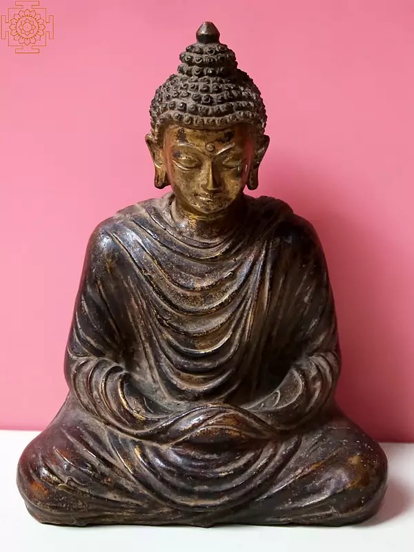 8" Buddha in Dhyana Mudra From Nepal