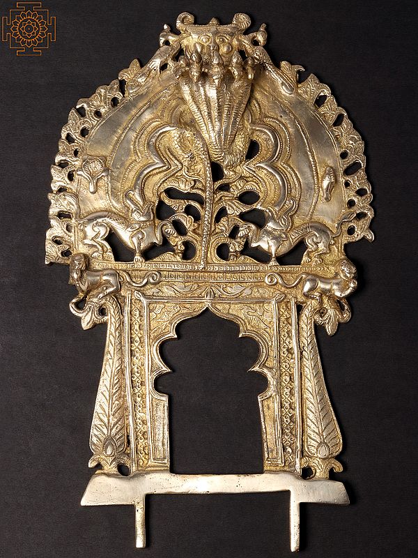 15'' Traditional Sheshnag Thiruvachi | Brass