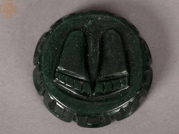 2" Small Gemstone Padam (Divine Feet)