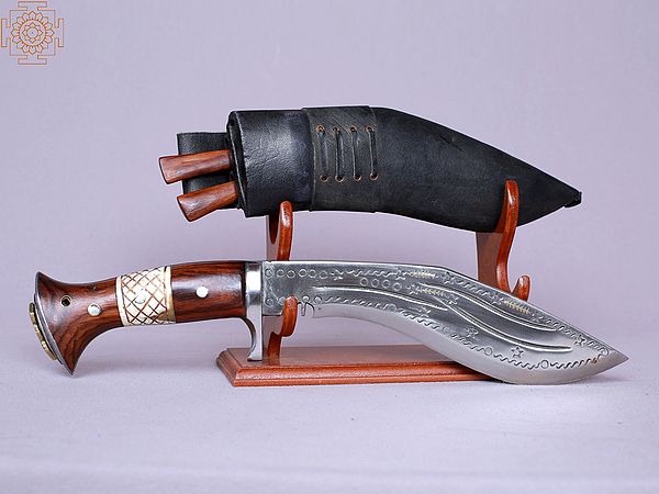 14" Butte Blocker Join Handle Khukuri From Nepal