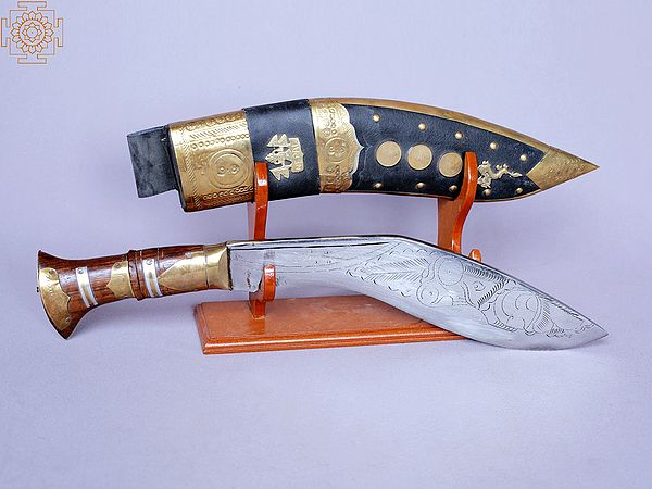 17" Bhojpuri Coin Khukuri From Nepal