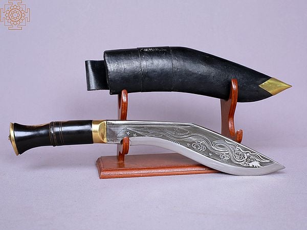 13" Nepal Army Khukuri From Nepal