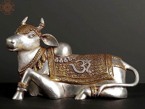 13" Brass Nandi - The Vehicle of Lord Shiva
