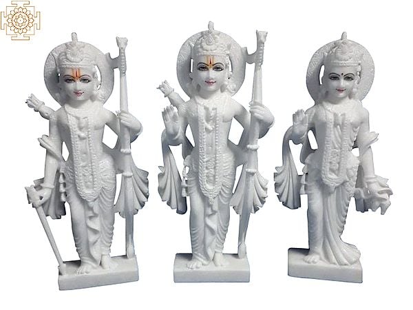Ram Darbar In White Marble (Multiple Sizes)