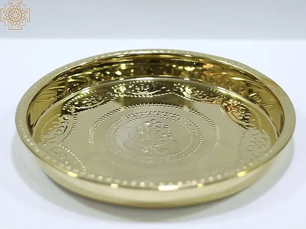 Brass Puja Thali
