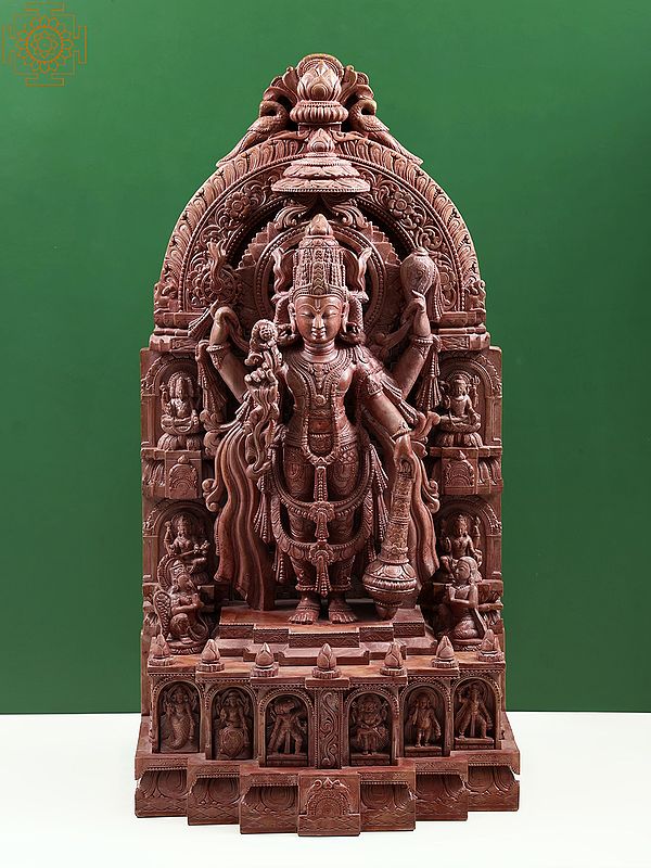 32" Large Padmanabha Vishnu From Orissa | Handmade