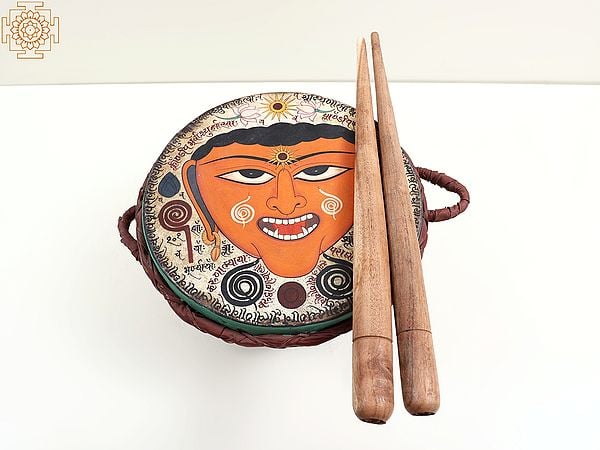 11" Traditional Indian Nagada Drum | Handmade