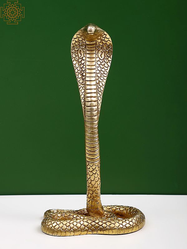 10" Brass Kundalini Sculpture