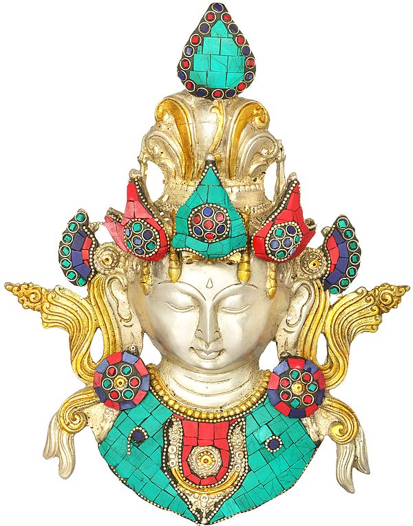 Goddess Tara Mask  - Tibetan Buddhist