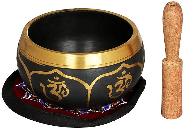 Om Singing Bowl - Tibetan Buddhist