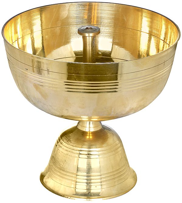 Large Ghee Lamp For Temple
