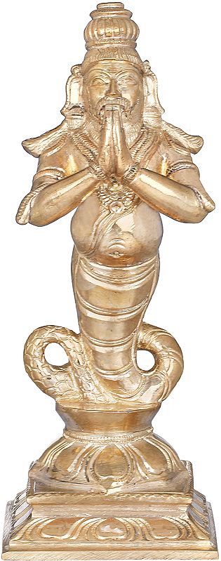 6" The Great Sage Patanjali | Panchaloha Bronze (Lost-Wax) | Made In Swamimalai