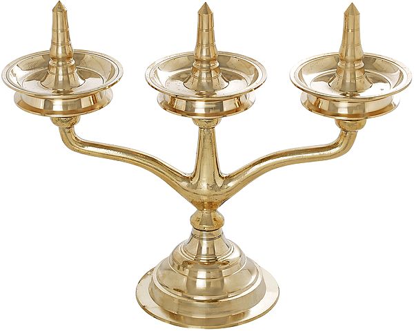 Traditional South Indian Lamp