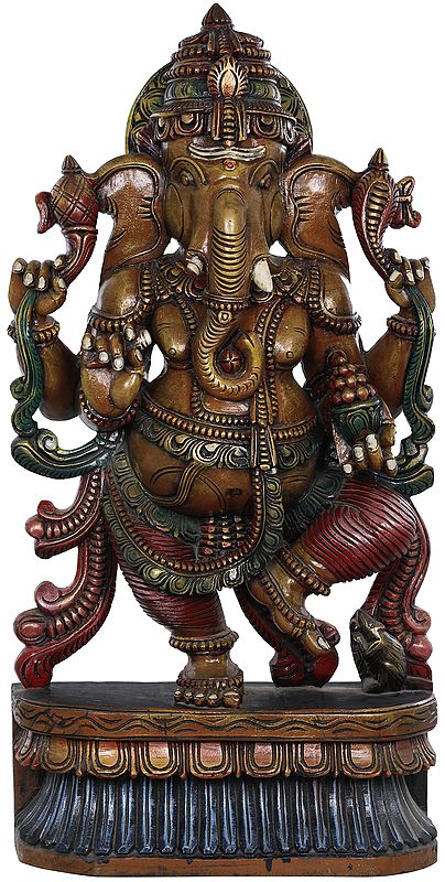 Ananda Nritya of Ganesha - Large Size