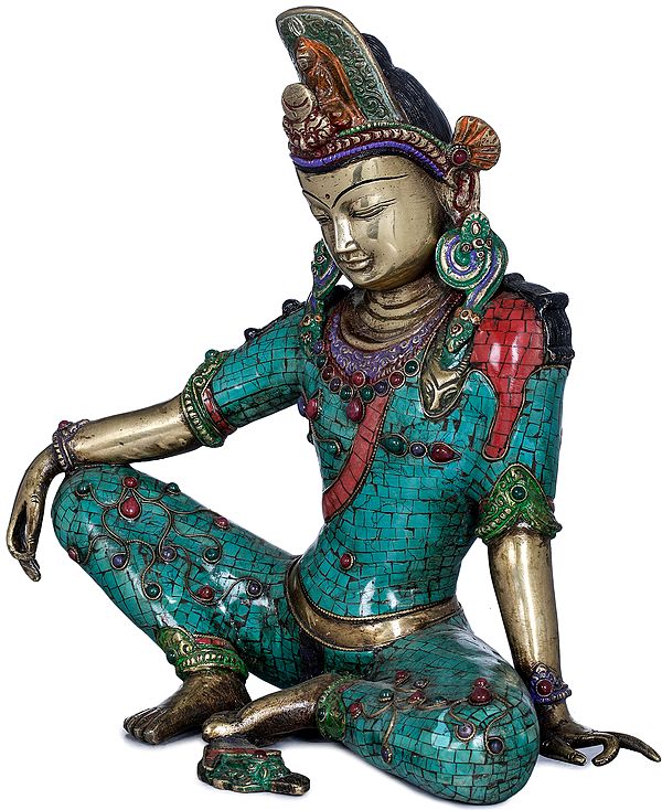 Seated Avalokiteshvara - Tibetan Buddhist Deity