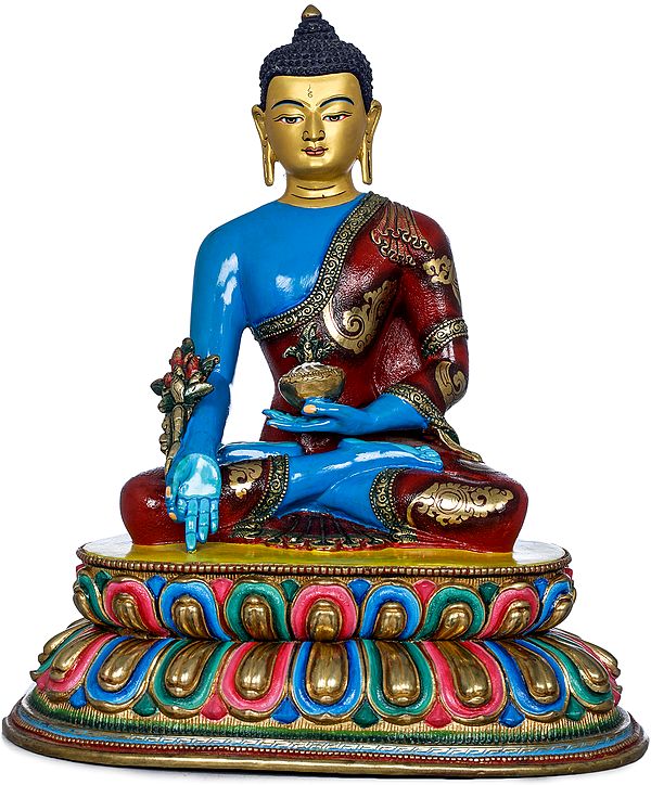 Medicine Buddha - Tibetan Buddhist (Made in Nepal)