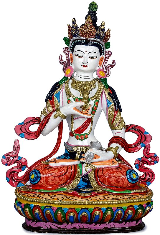 Tibetan Buddhist Deity The Primordial Buddha Vajrasattva - Made in Nepal