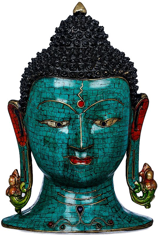 Tibetan Buddhist Lord Buddha Wall Hanging Mask