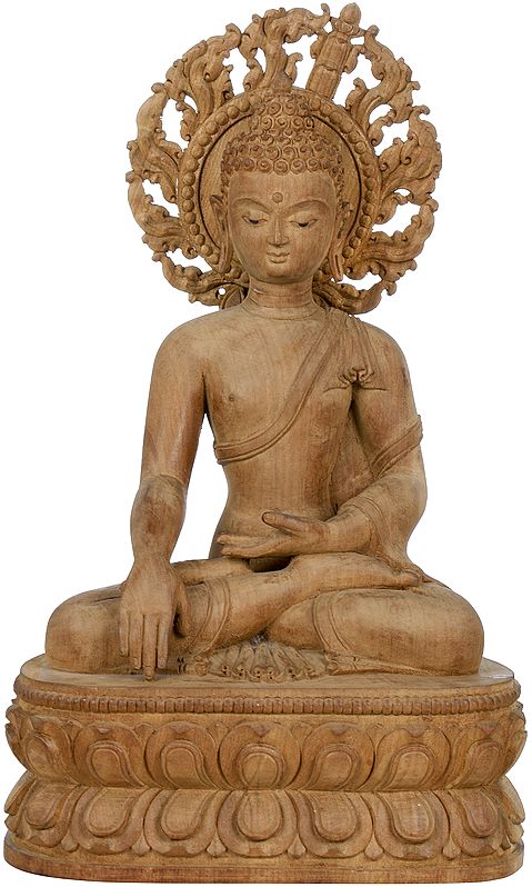 Earth Touching Buddha - Made in Nepal
