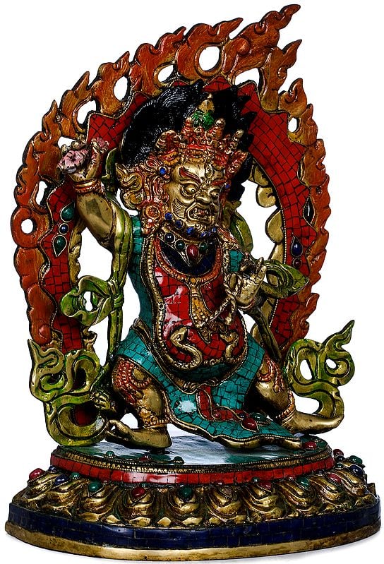 Two Armed Tibetan Buddhist Mahakala