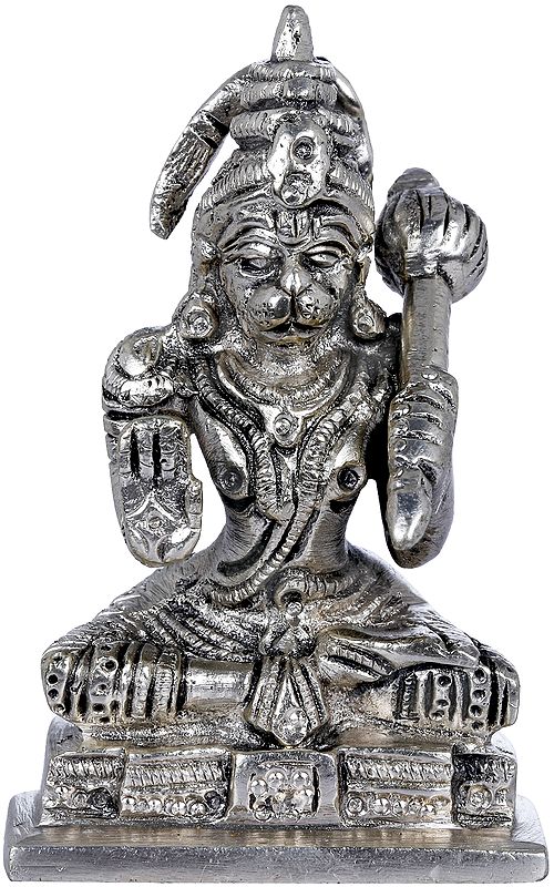 2" Lord Hanuman Small Statue in Brass | Handmade | Made In India