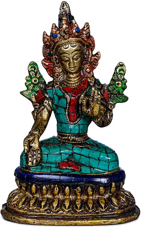 Small White Tara - Tibetan Buddhist Goddess