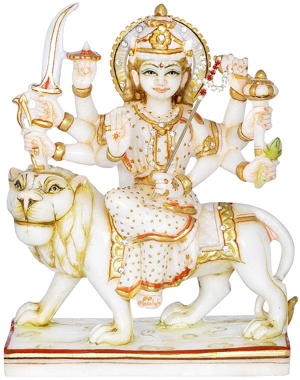 Eight Armed Simhavahini Durga