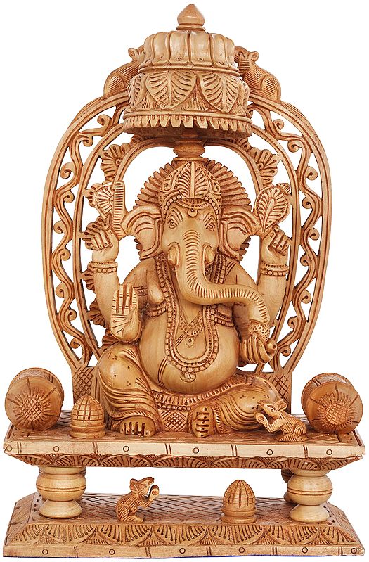 Throne Ganesha