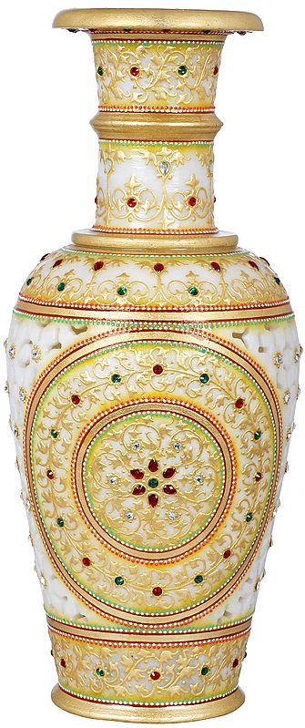 Finely Decorated Flower Vase