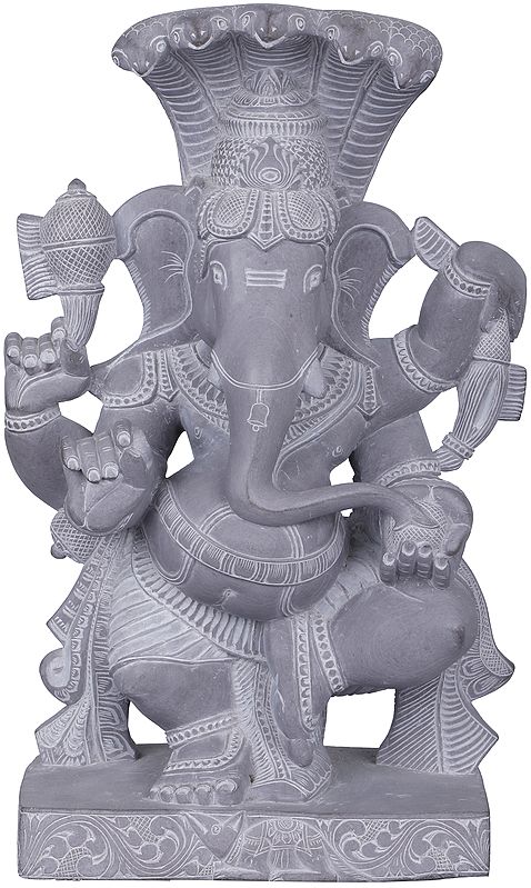 Nritya Ganesha with Sheshanaga Canopy