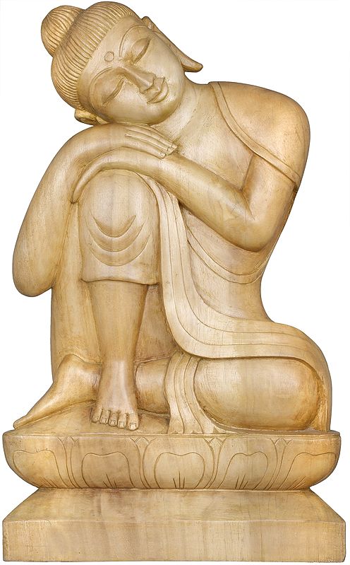 Seated Buddha, At Once Carefree And Contemplative