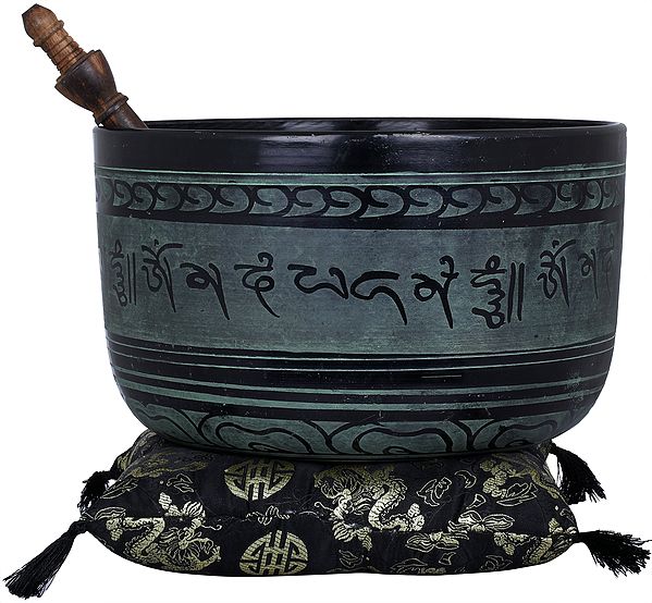 Lord Buddha Singing Bowl with Auspicious Mantras