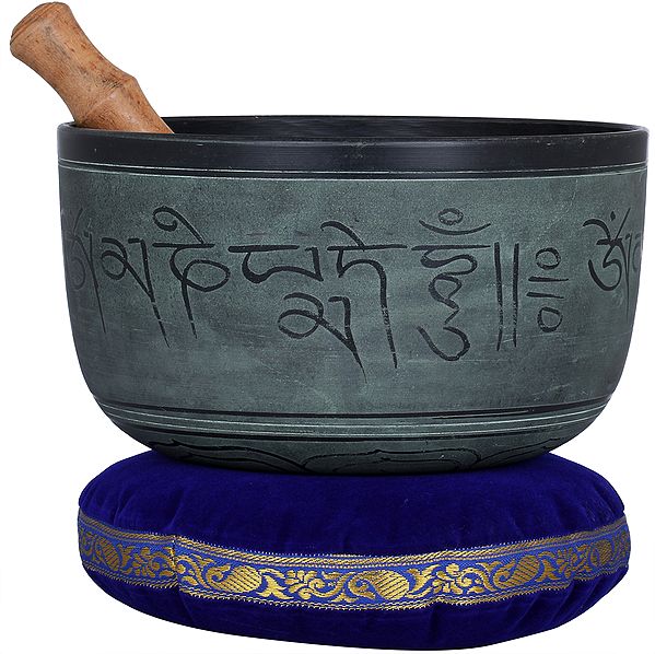 Om Mani Padme Hum Tibetan Buddhist Singing Bowl