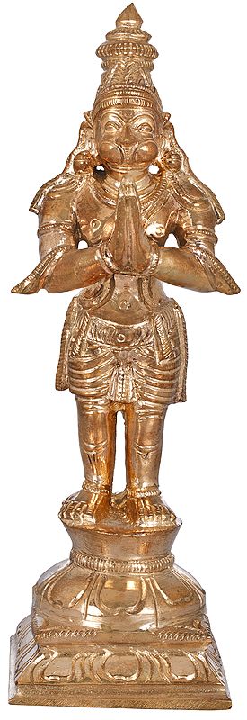 Shri Hanuman in Namaskaram Mudra