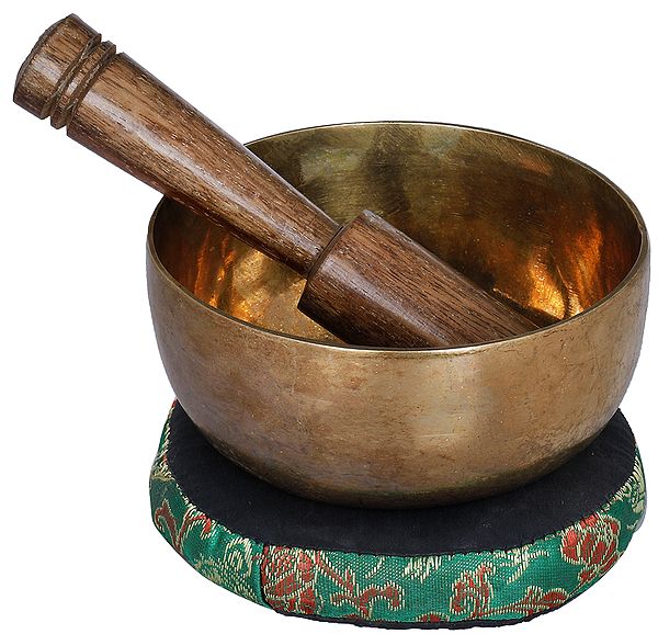 4" Buddhist Small Singing Bowl | Handmade
