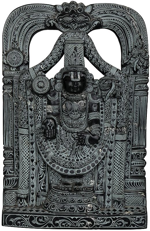 Lord Venkateshvara as Balaji at Tirupati