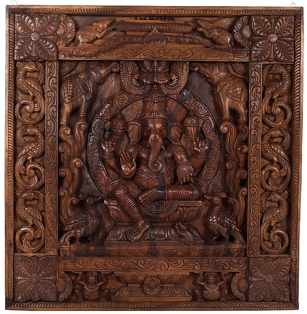 Gaja Ganesha Panel