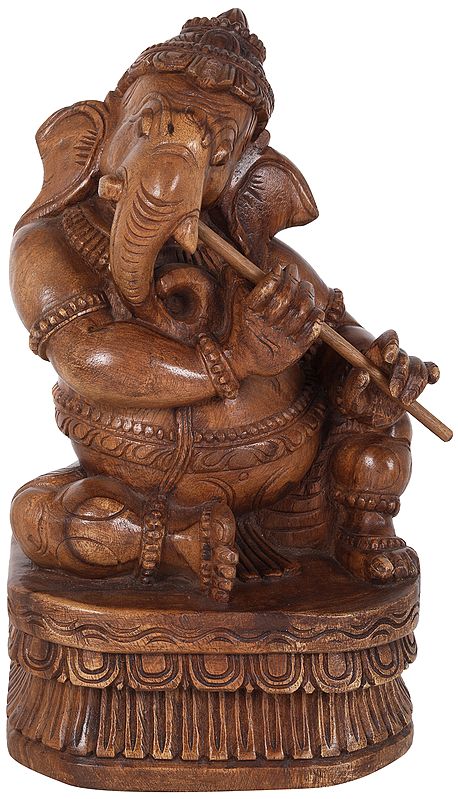 Ganesha Playing Melodious Flute