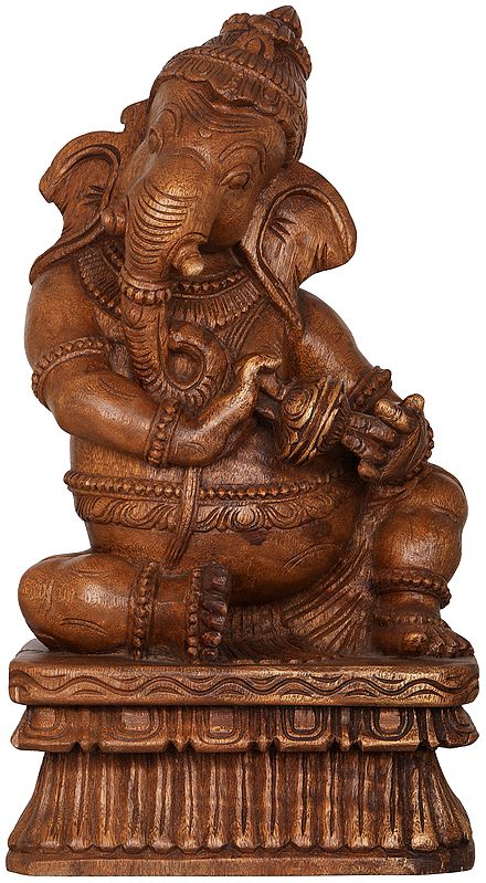Ganesha Playing Cymbals