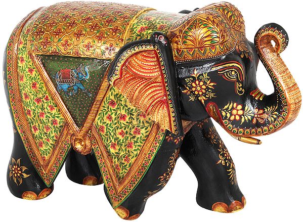 Marvellously Decorated Royal Elephant